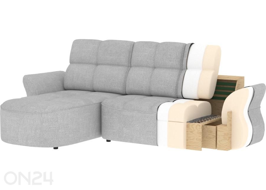 Угловой диван-кровать Pearl увеличить