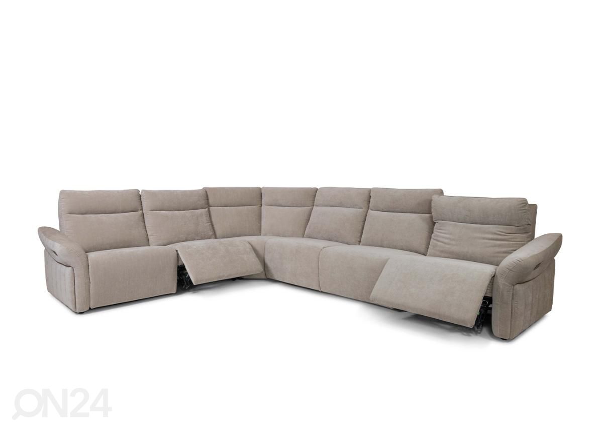 Угловой диван Hayes электрический реклайнер увеличить