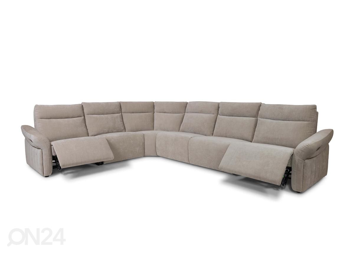 Угловой диван Hayes электрический реклайнер увеличить