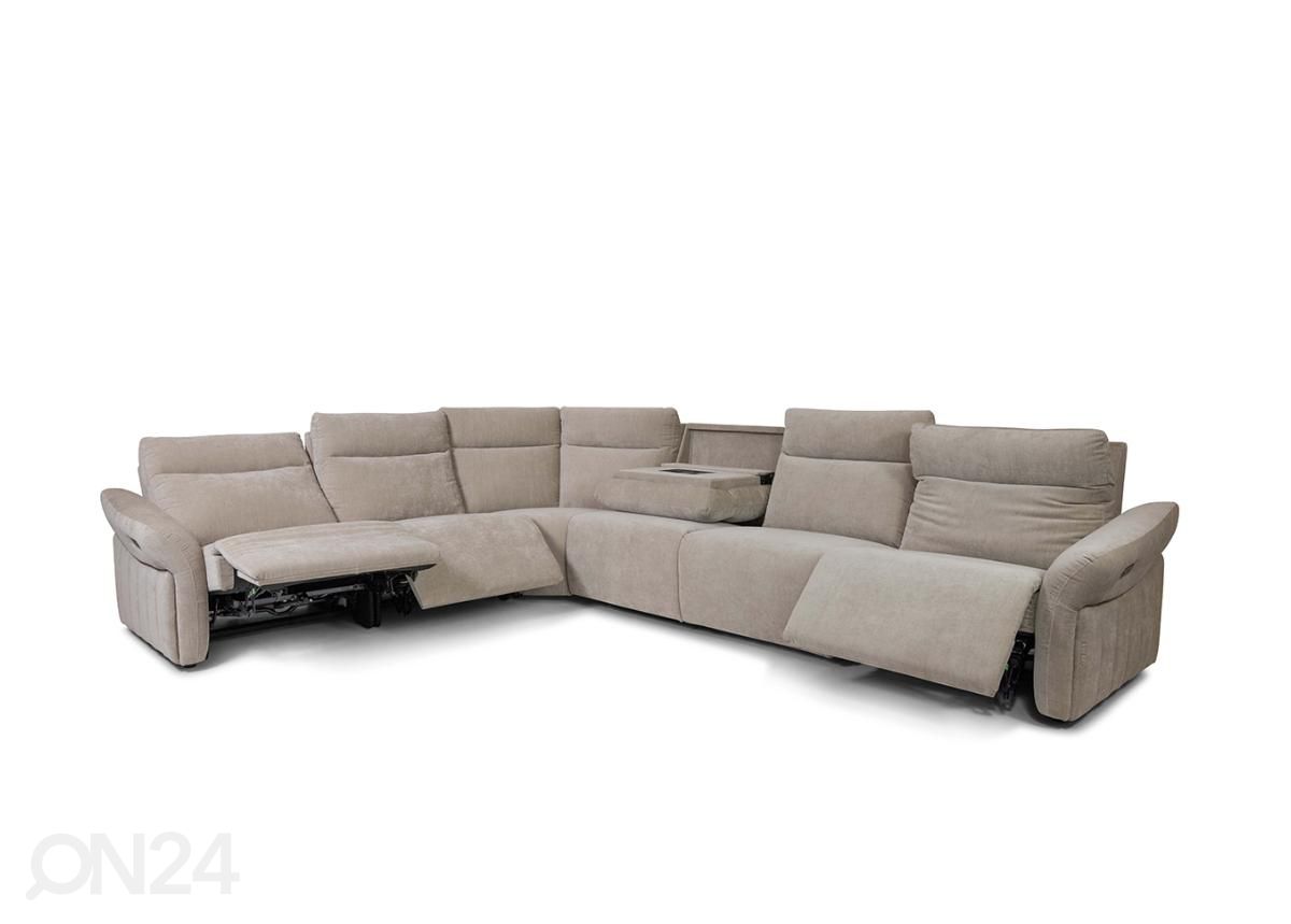 Угловой диван Hayes электрический реклайнер увеличить