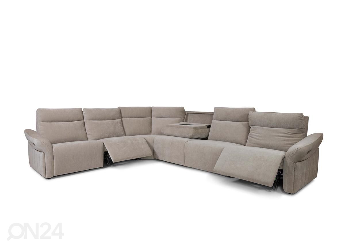 Угловой диван Hayes электрический реклайнер увеличить