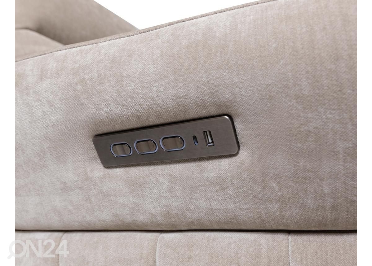 Угловой диван Hayes электрический реклайнер увеличить