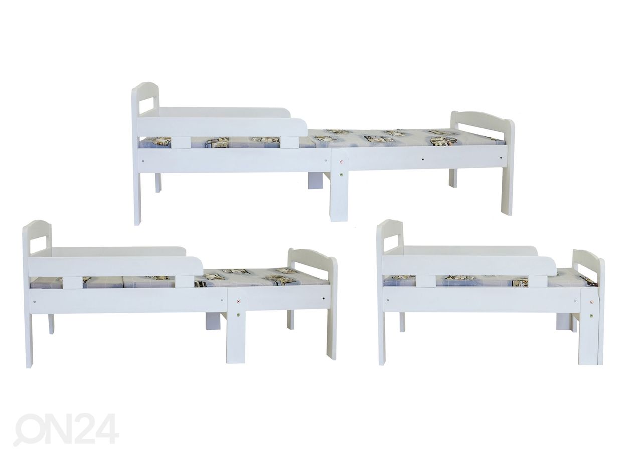 Удлиняющаяся кровать Kiku 75x100+42+42 cm увеличить