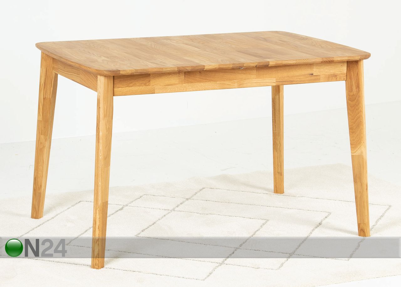 Удлиняющийся обеденный стол 120-160x80 cm увеличить
