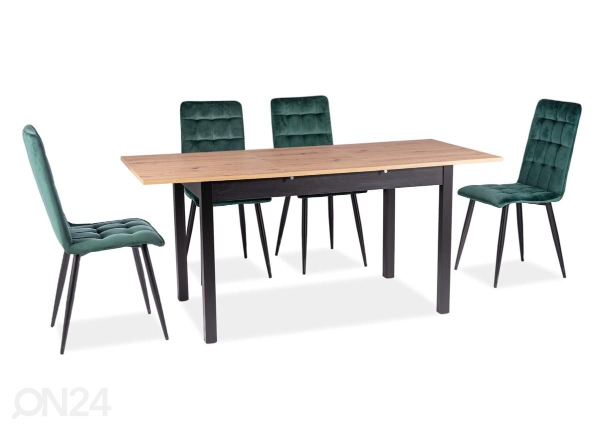 Удлиняющийся обеденный стол 125-170x75 cm увеличить