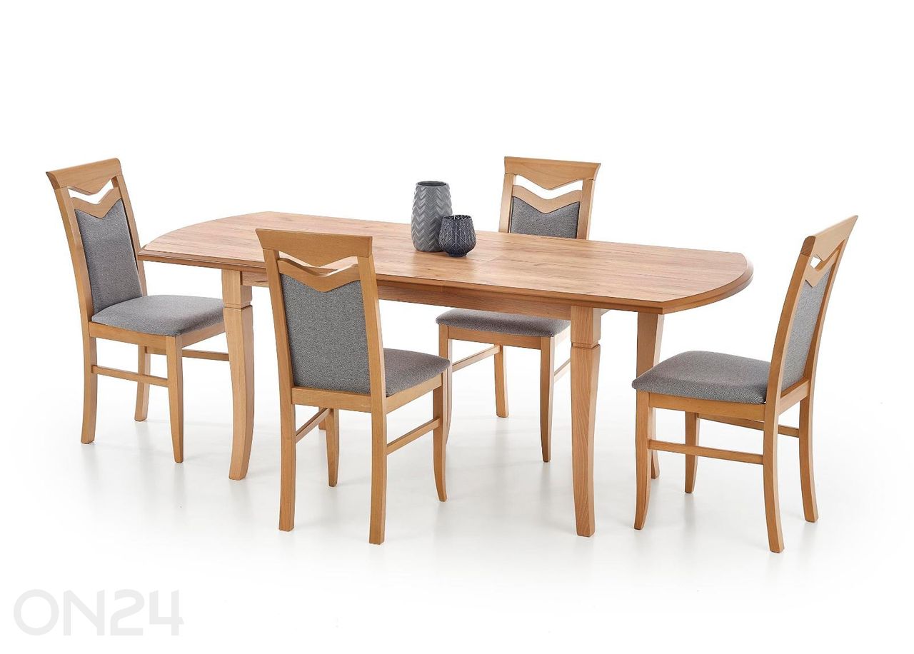 Удлиняющийся обеденный стол 160/240x90 cm увеличить