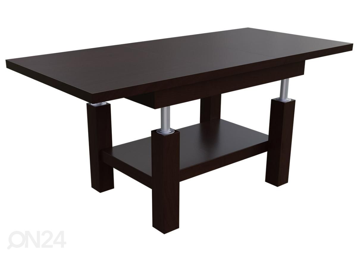 Удлиняющийся обеденный стол 80x130-170 cm + 4 стула увеличить