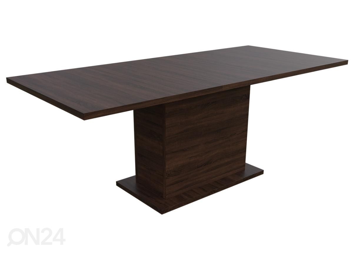 Удлиняющийся обеденный стол 90x160-210 cm + 6 стульев увеличить