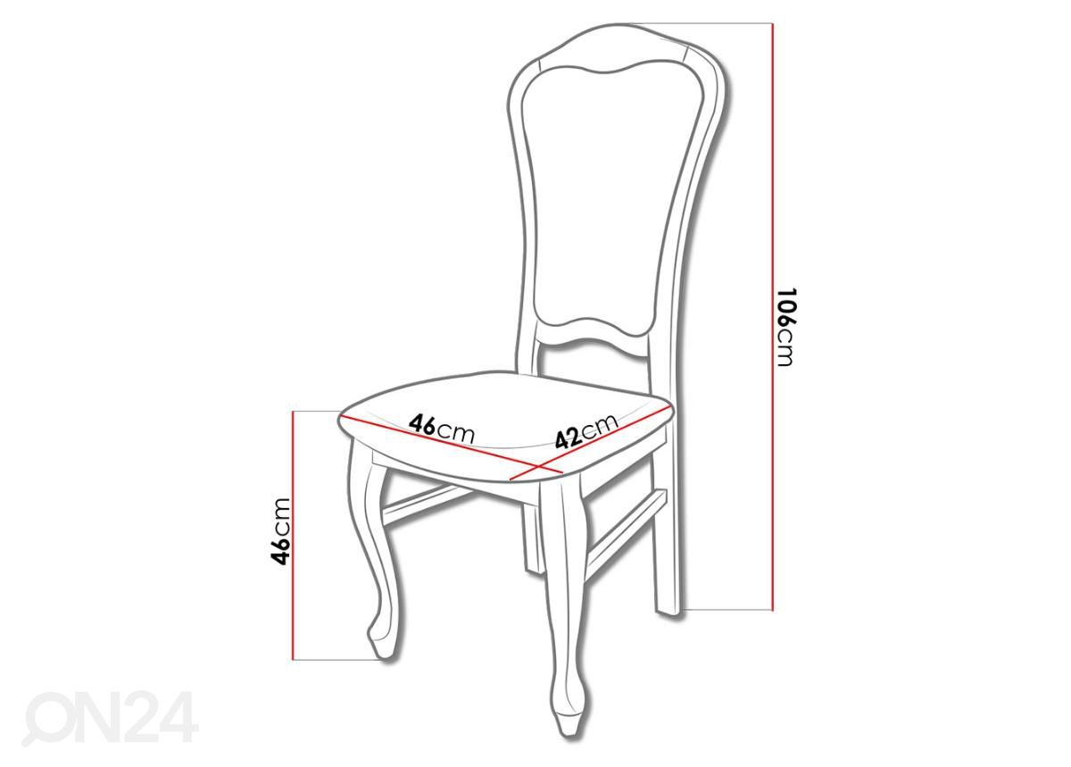 Удлиняющийся обеденный стол 90x160-210 cm + 8 стульев увеличить