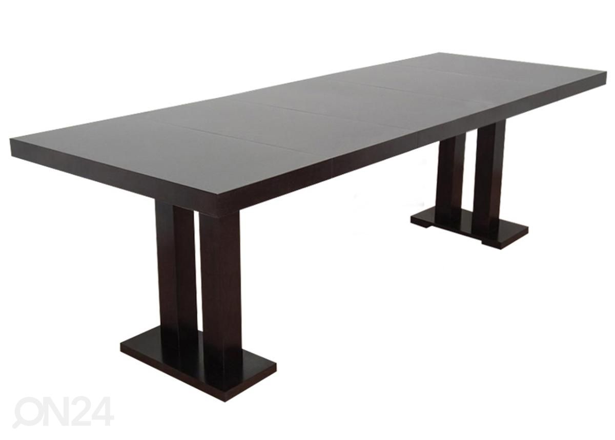 Удлиняющийся обеденный стол 90x90-240 cm + 4 стула увеличить