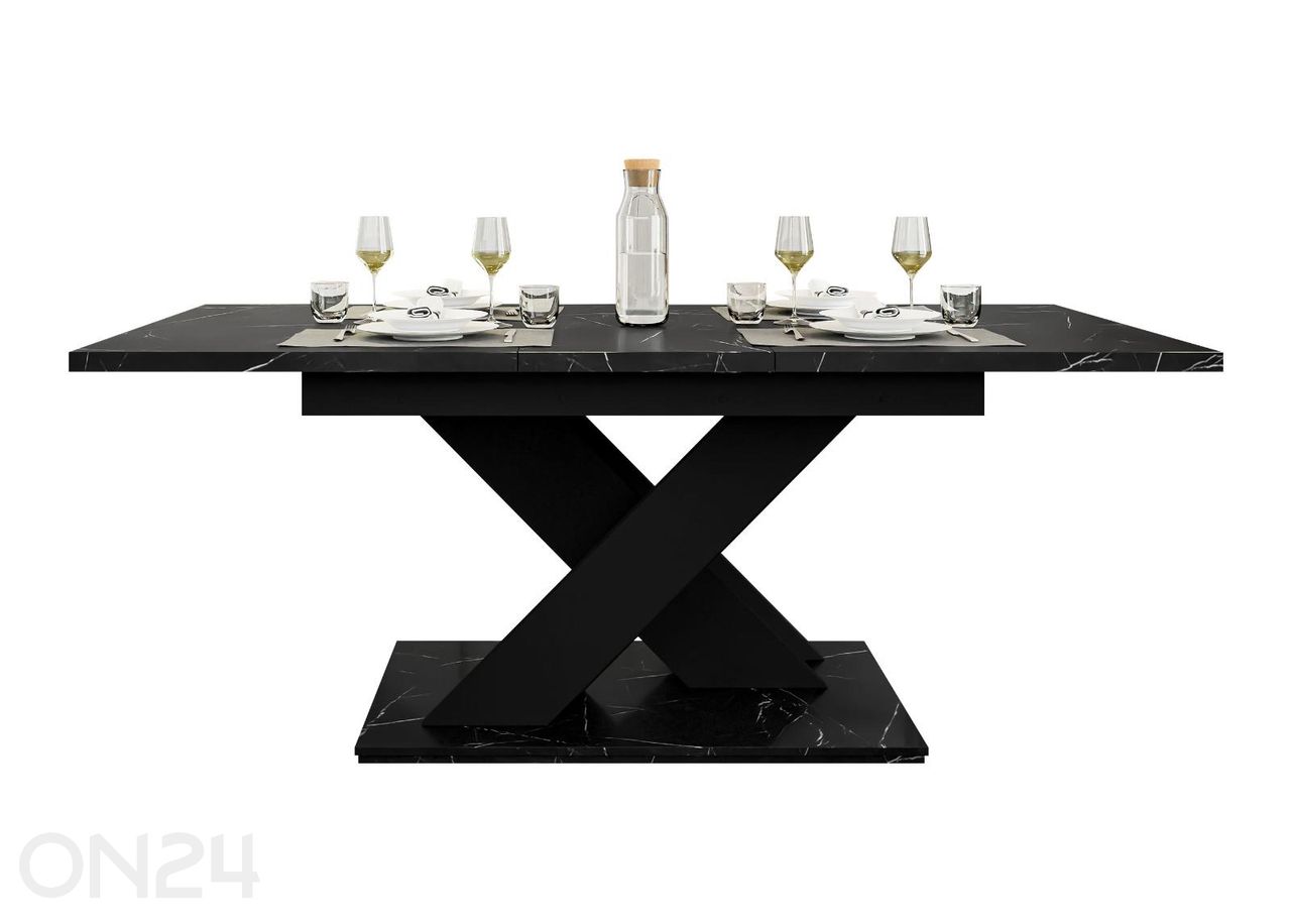 Удлиняющийся обеденный стол Bronx 80x140/180 см увеличить