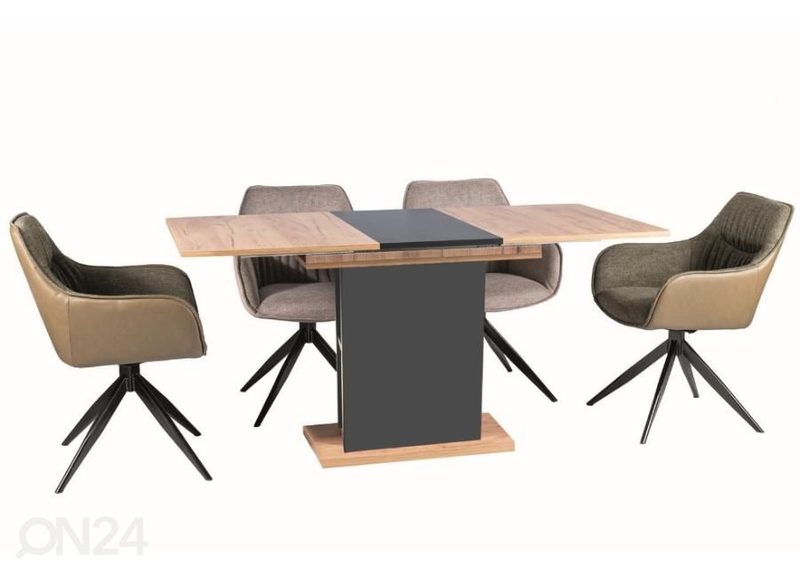 Удлиняющийся обеденный стол Campa 100-135x60 cm увеличить