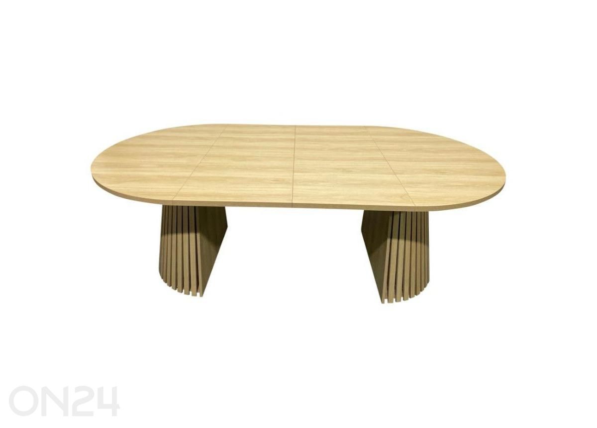 Удлиняющийся обеденный стол Cristelle 120x120/220 см увеличить