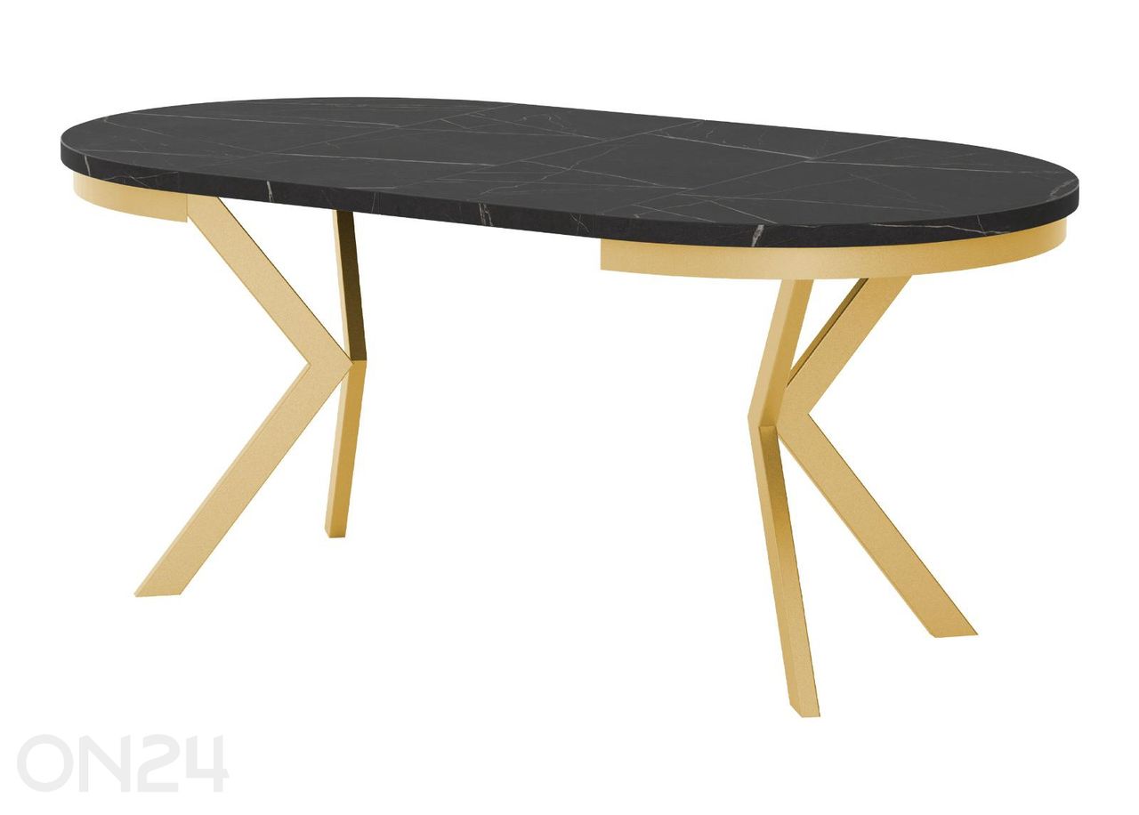 Удлиняющийся обеденный стол Edder 100x100/176 см увеличить