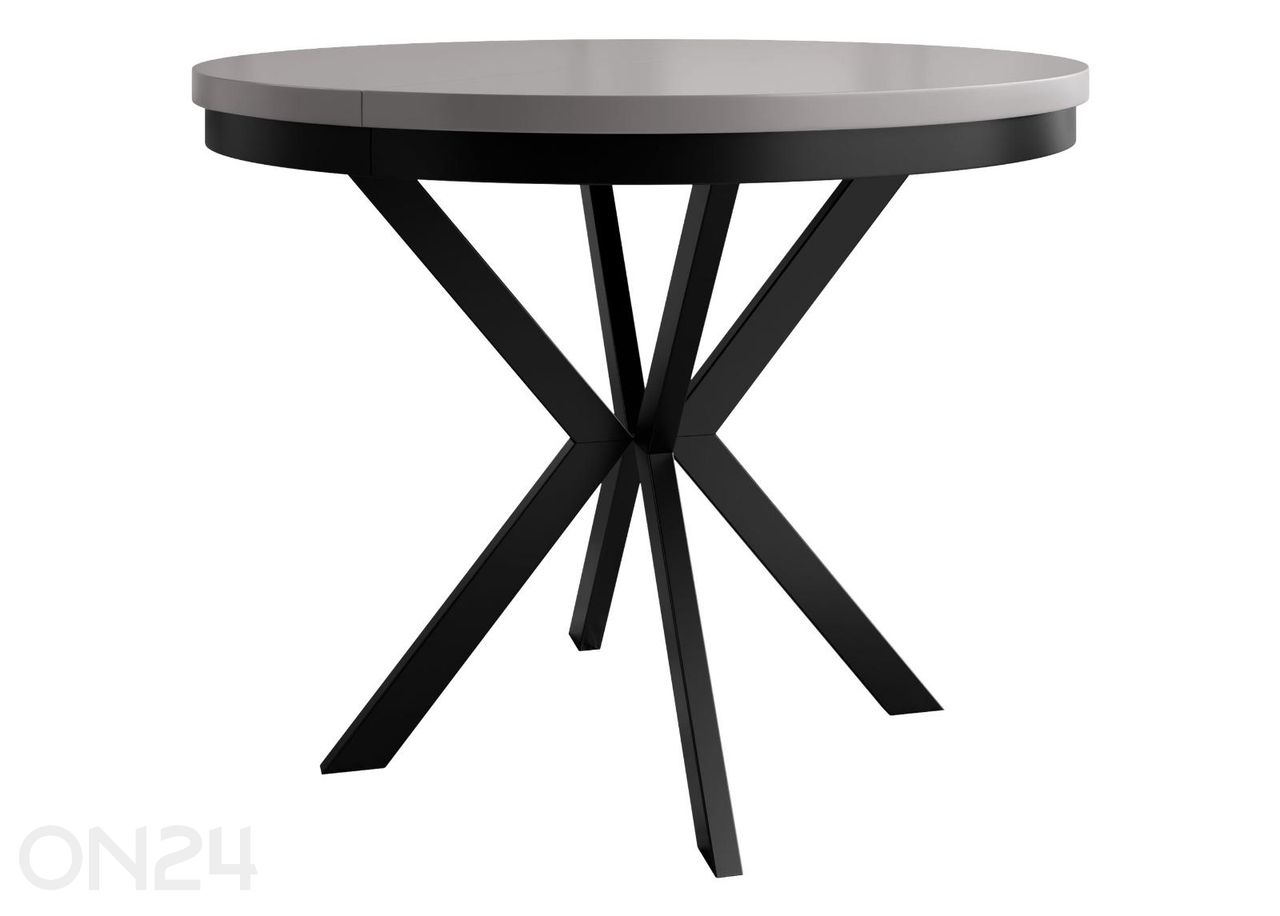 Удлиняющийся обеденный стол Edder 100x100/176 см увеличить