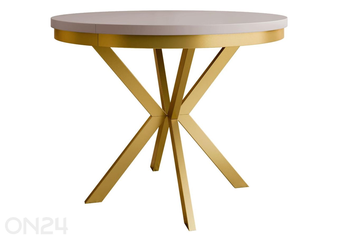 Удлиняющийся обеденный стол Edder 90x90/166 см увеличить