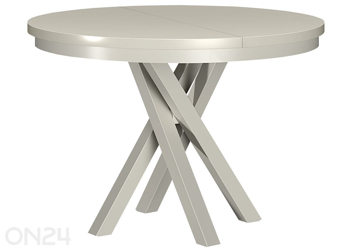 Удлиняющийся обеденный стол Malumi 100x100/140 см увеличить