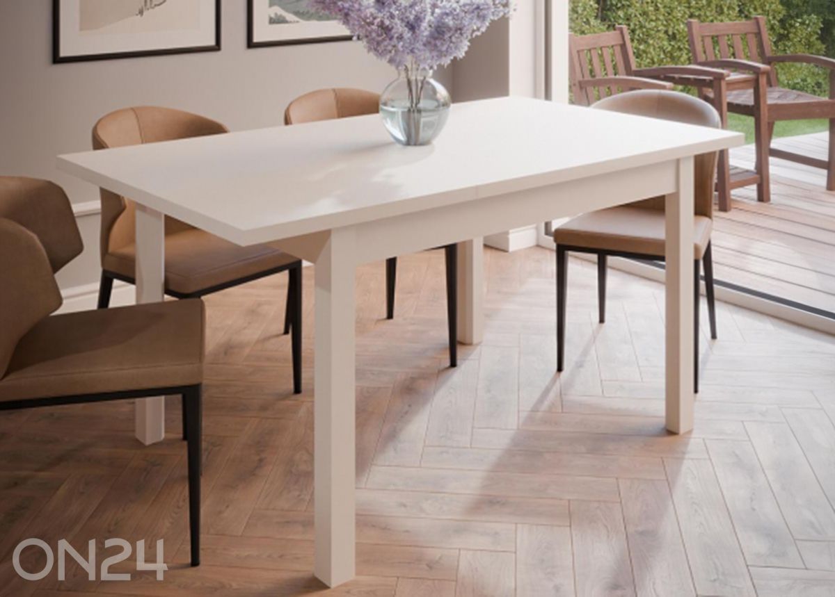 Удлиняющийся обеденный стол Oak Squere 80x120/160 см увеличить