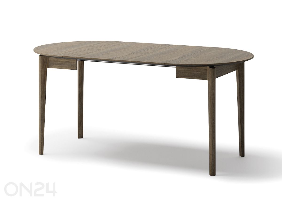 Удлиняющийся обеденный стол Plot Ø 90x90/210 см увеличить