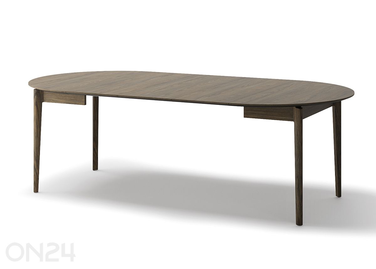 Удлиняющийся обеденный стол Plot Ø120x120/240 см увеличить