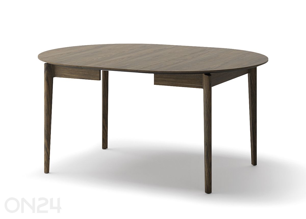 Удлиняющийся обеденный стол Plot Ø120x120/240 см увеличить