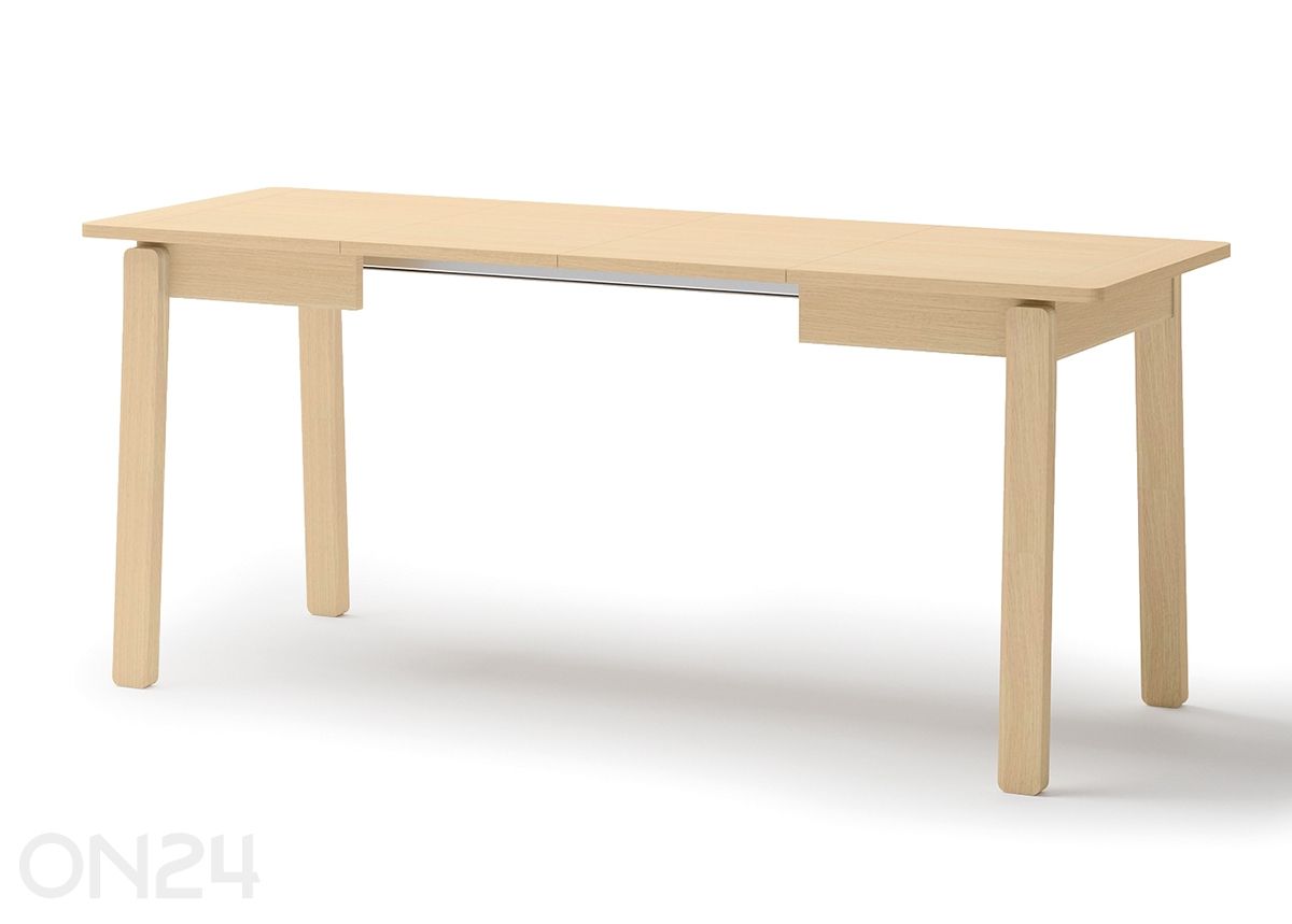 Удлиняющийся обеденный стол Plot 60x104/224 см увеличить