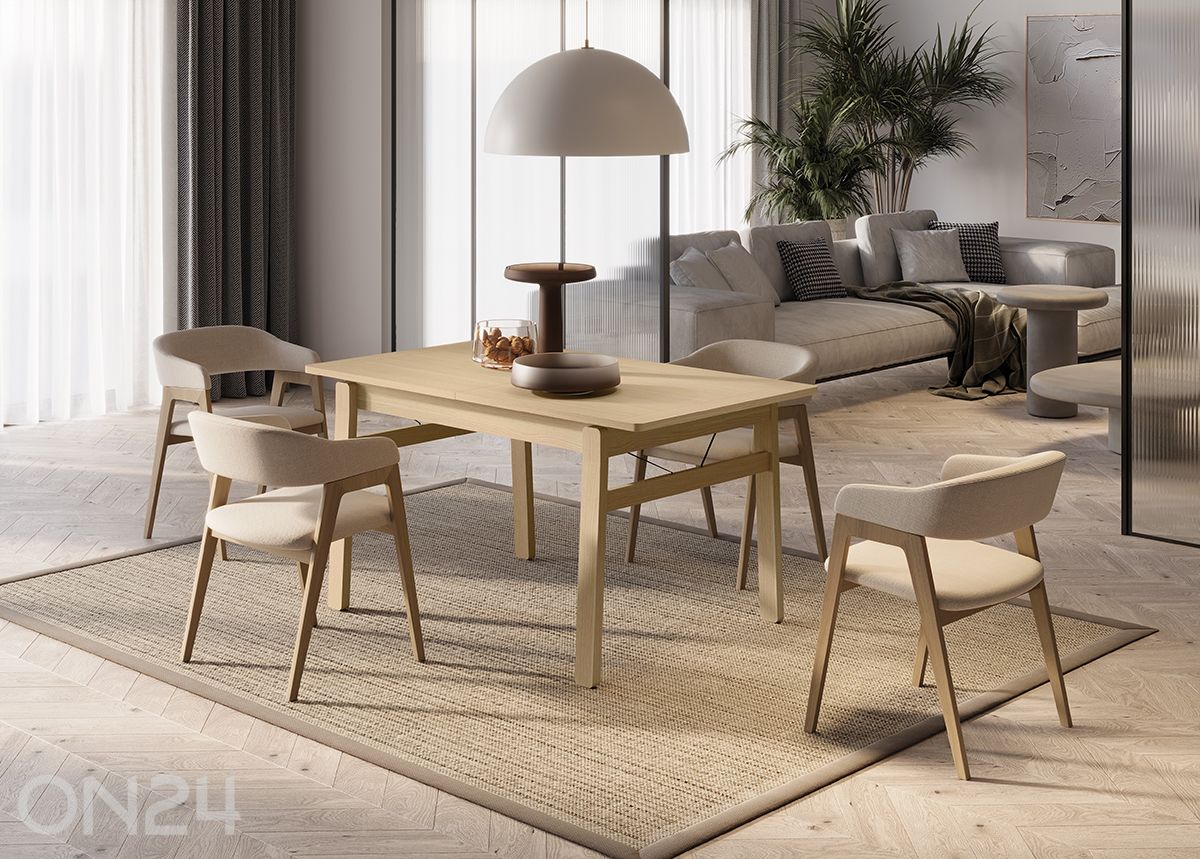 Удлиняющийся обеденный стол Plot 85x149/269 см увеличить