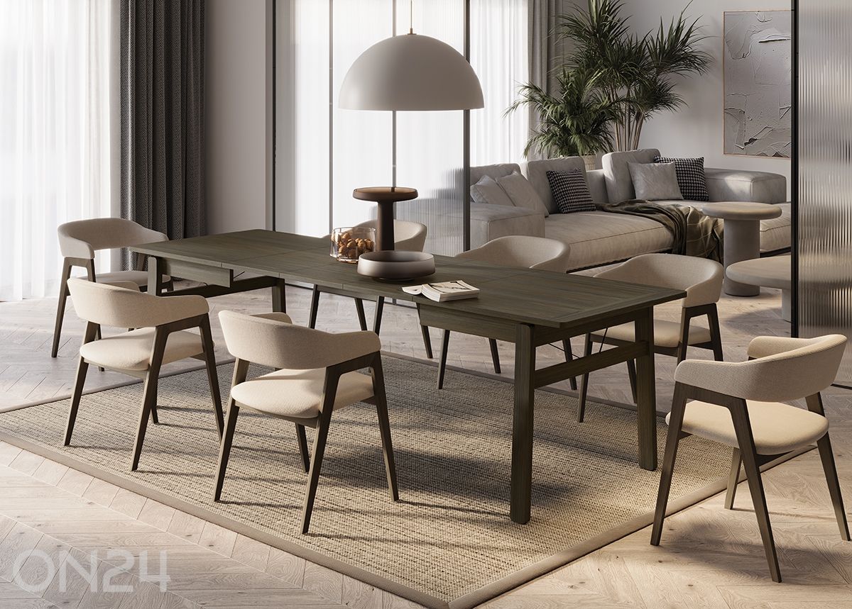 Удлиняющийся обеденный стол Plot 85x149/269 см увеличить