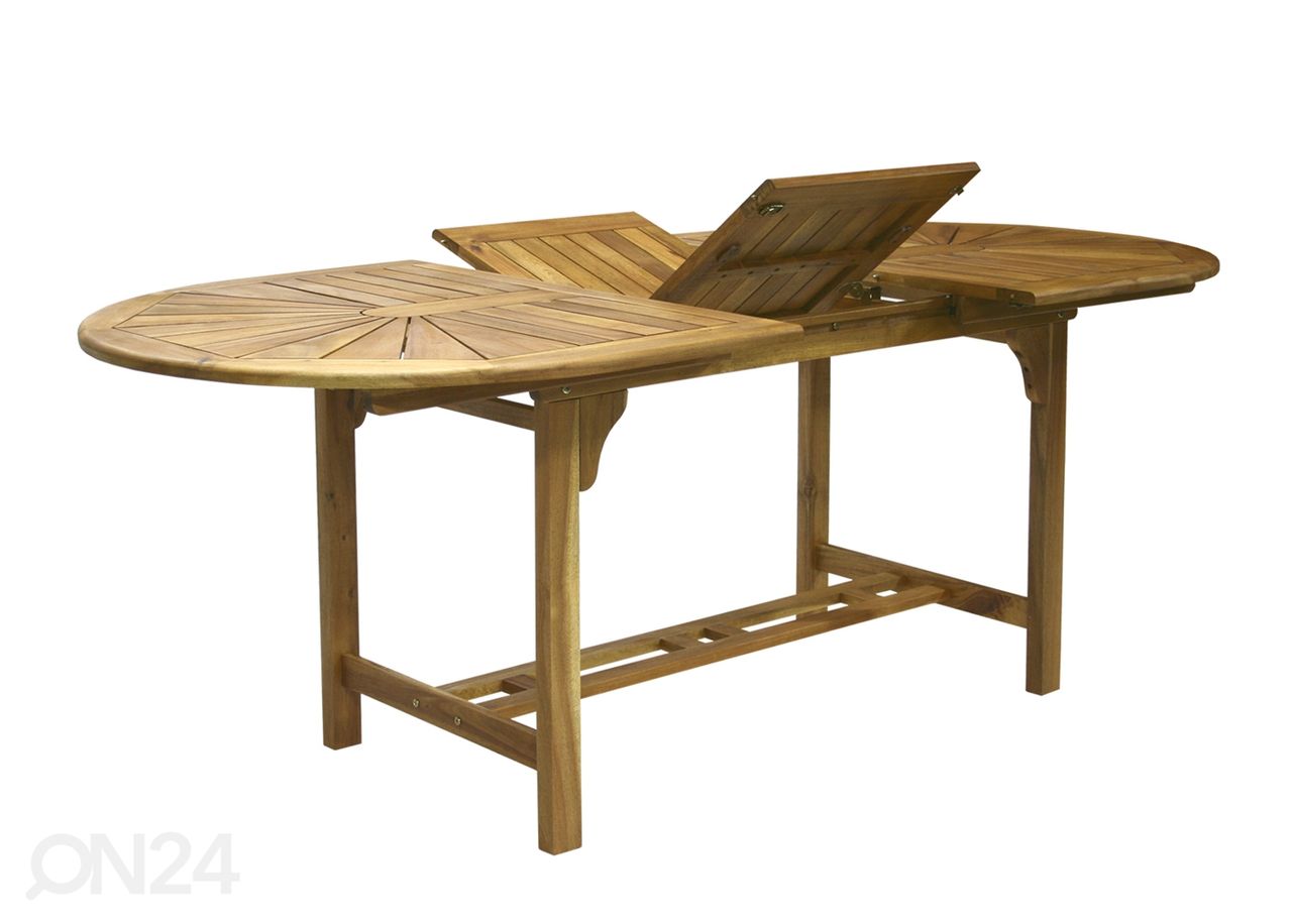 Удлиняющийся садовый стол Finlay 90x153-195 см увеличить