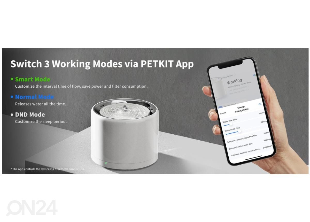 Умная поилка для домашних животных Petkit Eversweet 3 Pro 1,35 л увеличить