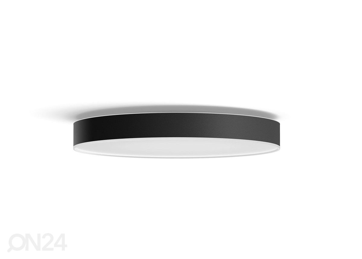 Умный потолочный светильник Hue White ambiance Enrave XL чёрный с пультом Ø 55,1 cm увеличить