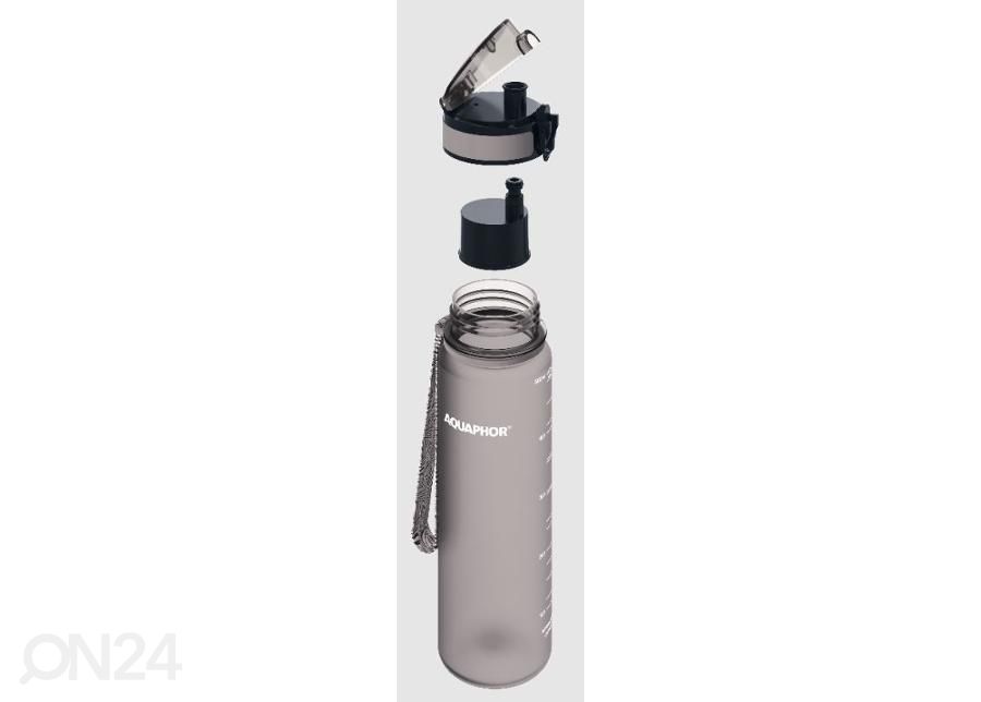 Фильтр-бутылка Aquaphor City 0,5 л, серый увеличить