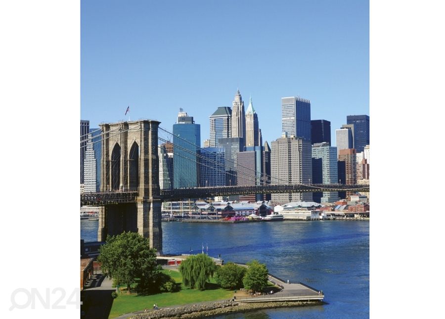 Флизелиновые фотообои Brooklyn bridge 150x250 см увеличить