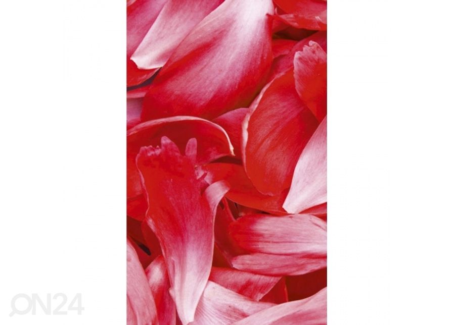 Флизелиновые фотообои Red petals 225x250 см увеличить