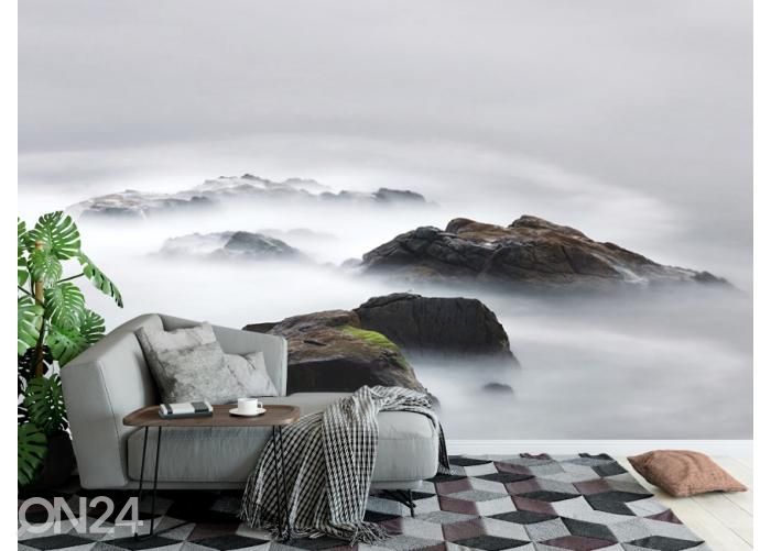 Флисовые фотообои The Stones in the Fog 416x290 см увеличить