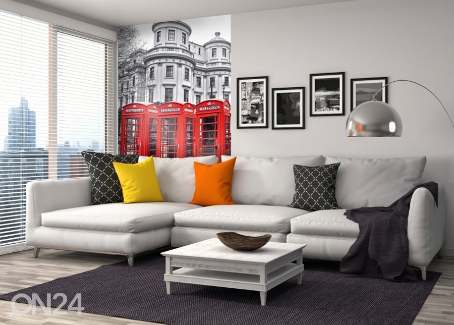 Флисовые фото-обои London 225x250 см увеличить