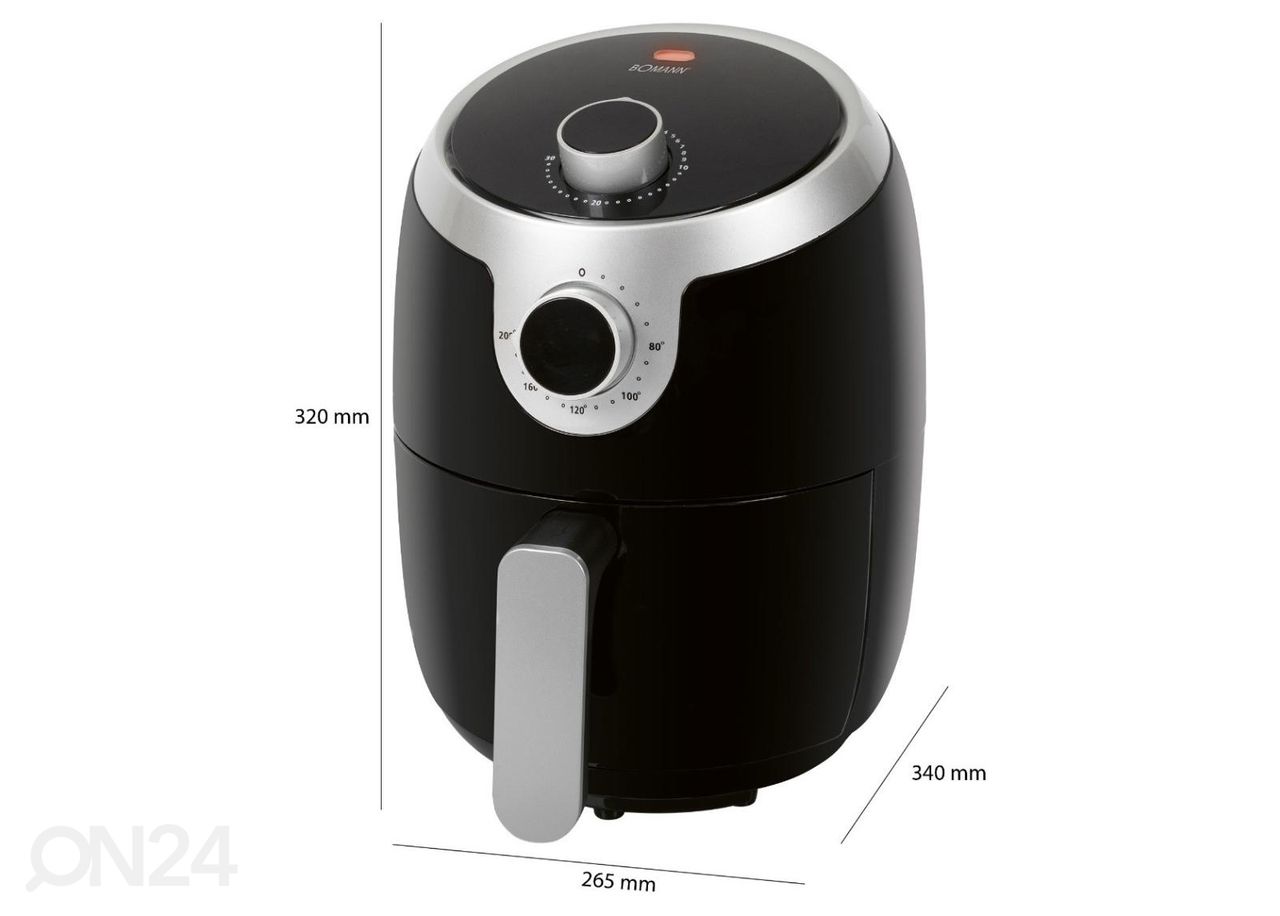 Фритюрница Bomann FR6050H 1,8 л увеличить