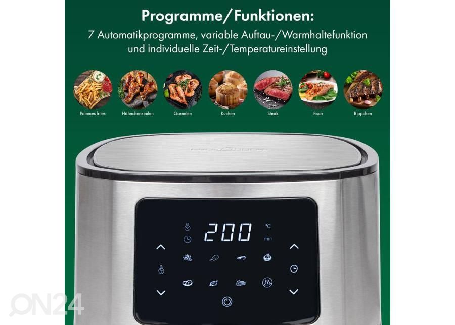 Фритюрница ProfiCook PCFR1239H увеличить