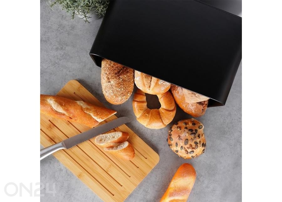 Хлебница с разделочной доской увеличить