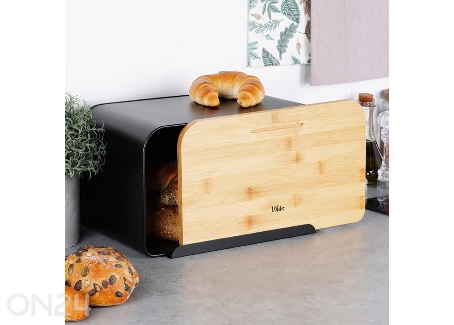 Хлебница с разделочной доской увеличить