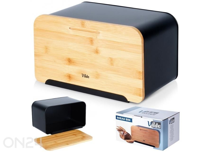 Хлебница с разделочной доской увеличить