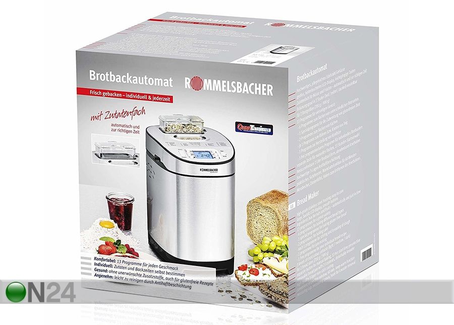 Хлебопечка Rommelsbacher BA550 увеличить