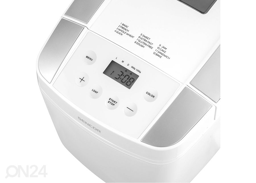 Хлебопечка Sencor SBR0770WH увеличить