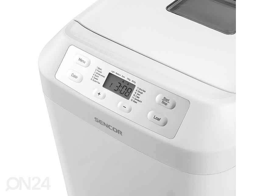 Хлебопечка Sencor SBR1040WH увеличить