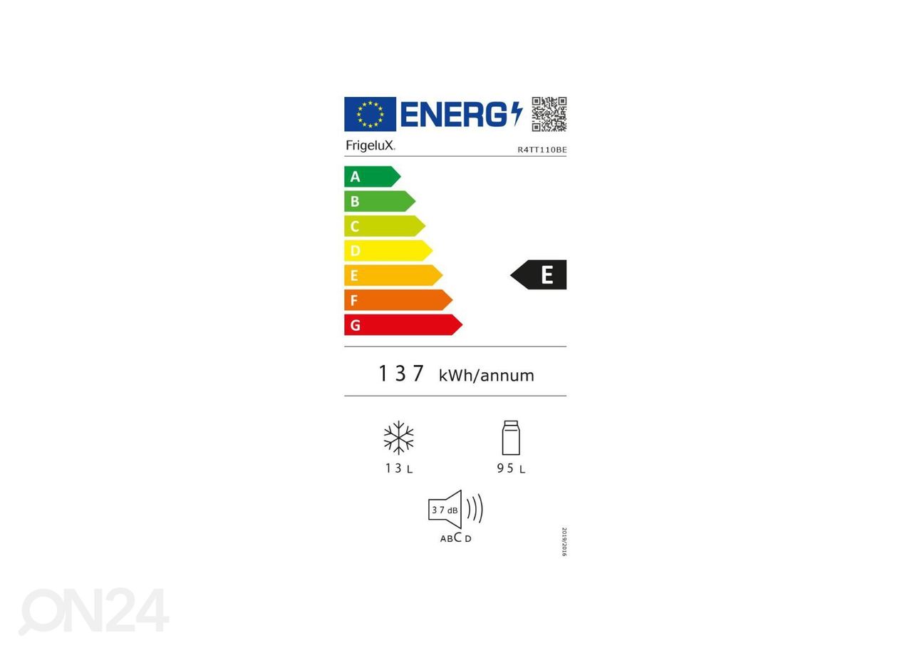 Холодильник Frigelux R4TT110BE увеличить