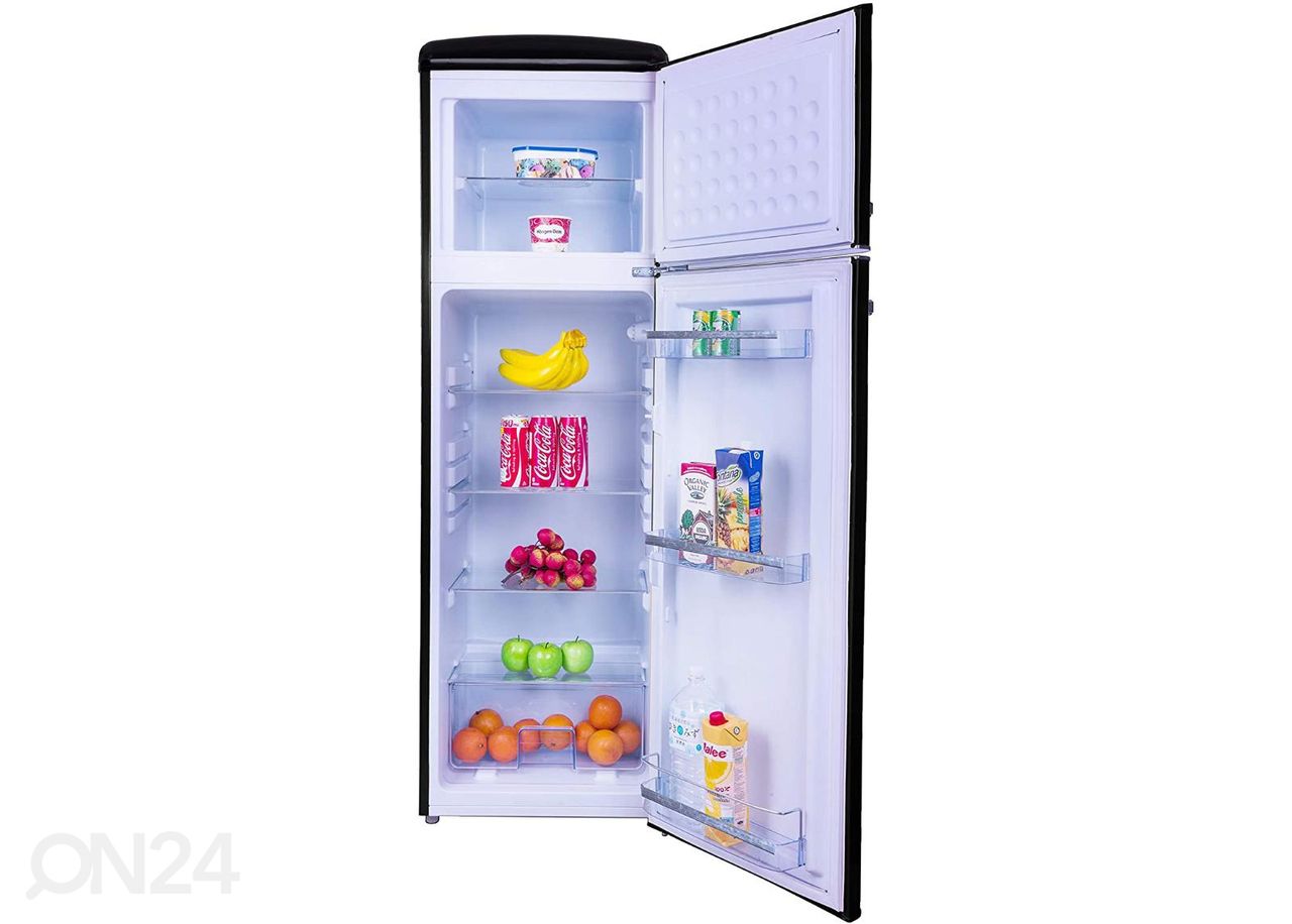 Холодильник Frigelux RFDP246RNA, черный увеличить