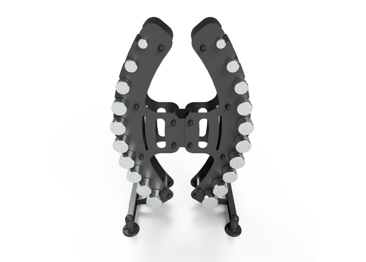 Хромированные гантели с подставкой 1-10 кг Marbo Sport увеличить