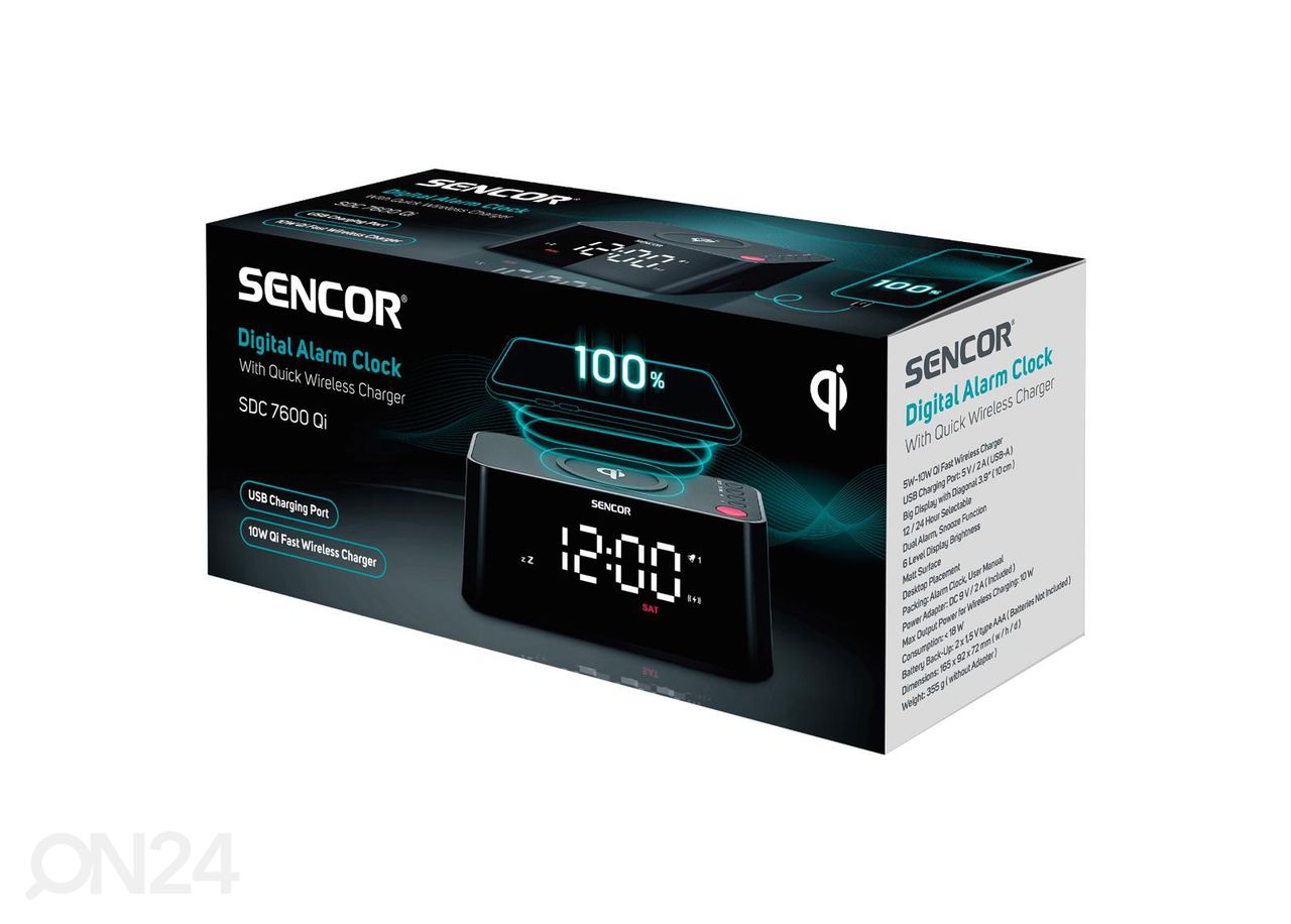 Цифровой будильник Sencor SDC7600QI увеличить