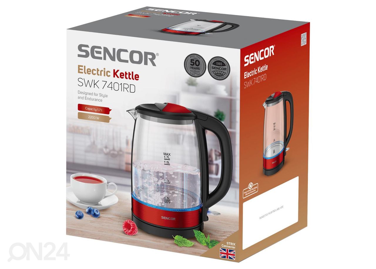 Чайник Sencor SWK7401RD увеличить