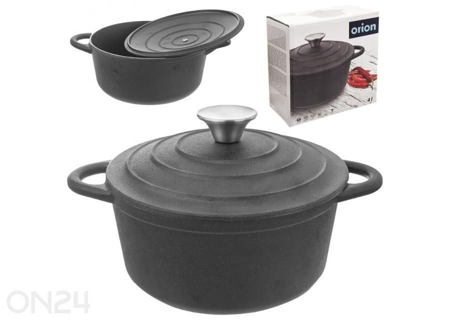 Чугунная кастрюля Litina, 4 л увеличить